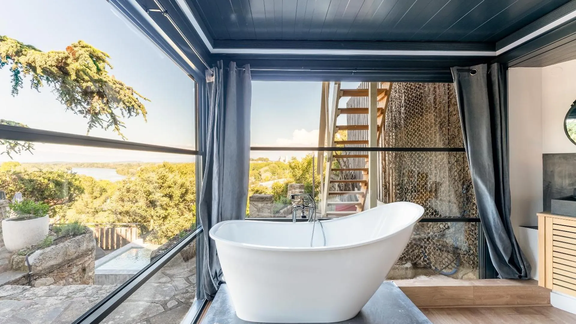 Villa Sublime 180° D'Avignon Villeneuve Ventoux Alpilles